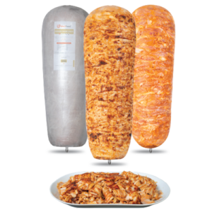 Golden Chicken Doner Kebab made from tender, seasoned chicken meat, slow-grilled to perfection