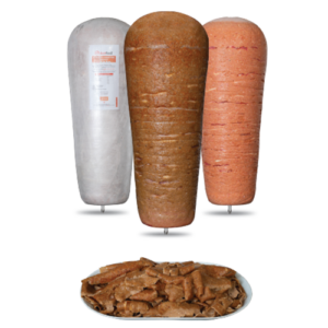 Authentic Siverek-style doner skewer made from a blend of beef and minced meat, richly seasoned and flame-grilled