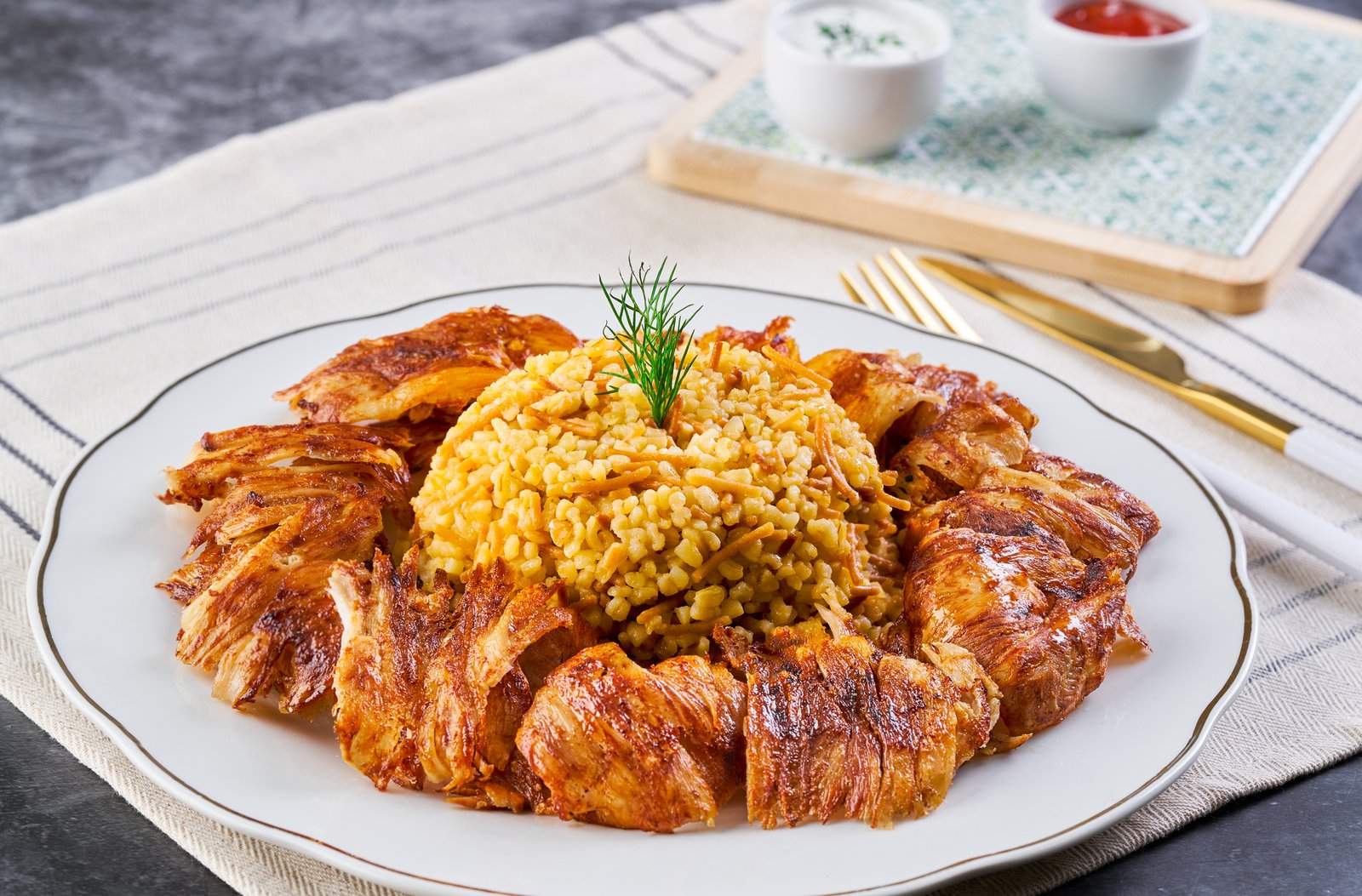 Bulgur-ve-Tavuk-Döner